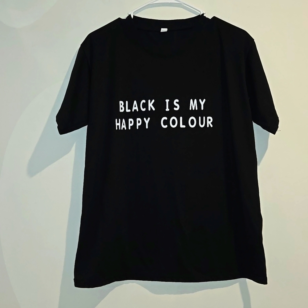 Shein black white top. Size large.